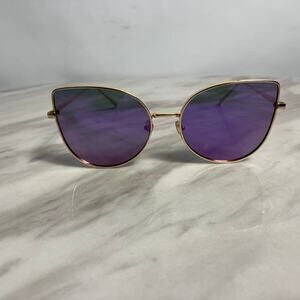 Purple Cat-Eye Sunglasses